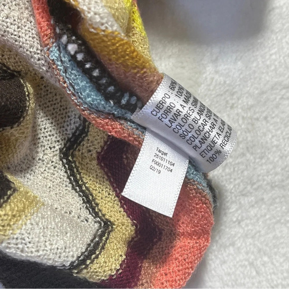 Missoni for Target 20th Anniversary Dress Brown Sleeveless Chevron Patterned XS - Picture 6 of 8